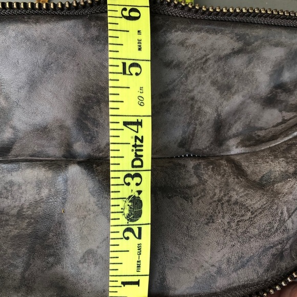 All Saints Helvi Maxi Bag Taupe Leather Expandable - Picture 8 of 8